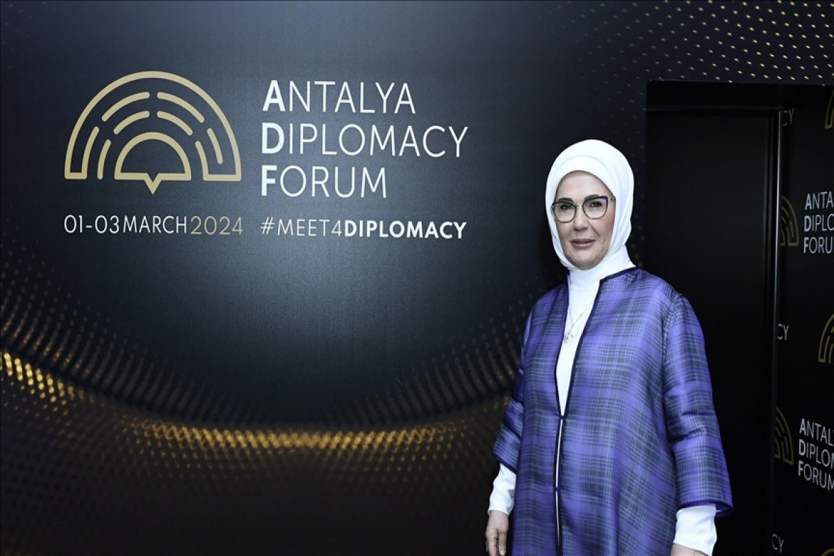 Emine Erdogan, First Lady of Turkiye and  Mehriban Aliyeva, First Vice President of Azerbaijan
