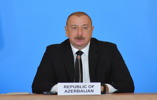Ilham Aliyev, President of the Republic of Azerbaijan