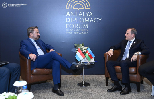Top diplomats of Azerbaijan, Luxembourg mull mutual cooperation-UPDATED 
