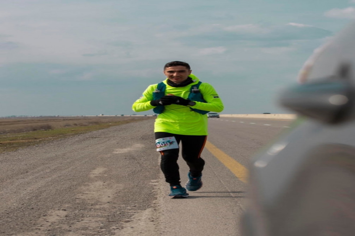 Khankendi-Baku ultra marathon: the third stage, which started from Ujar, ended in Hajigabul-<span class="red_color">PHOTO