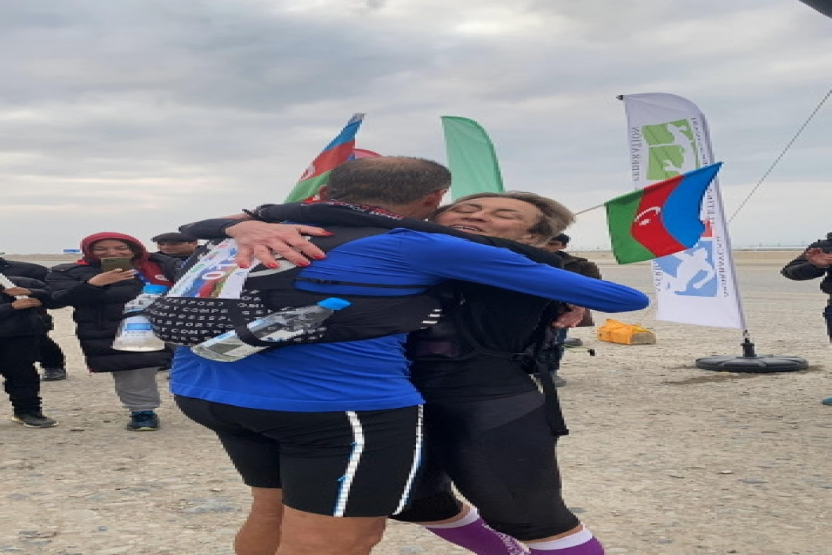Khankendi-Baku ultra marathon: the third stage, which started from Ujar, ended in Hajigabul-PHOTO 