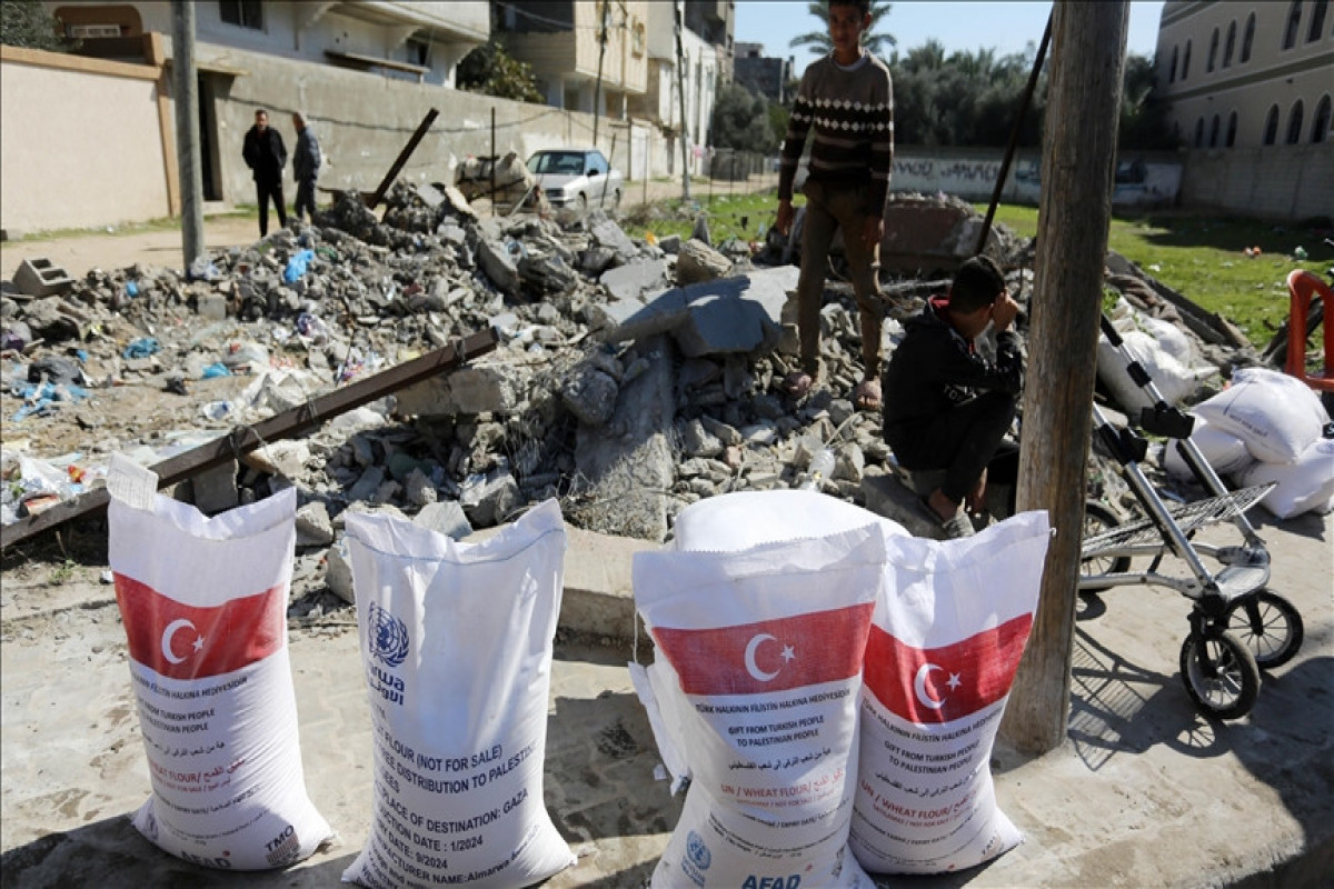 Türkiye to send nearly 2,700 tons of aid supplies to Gaza