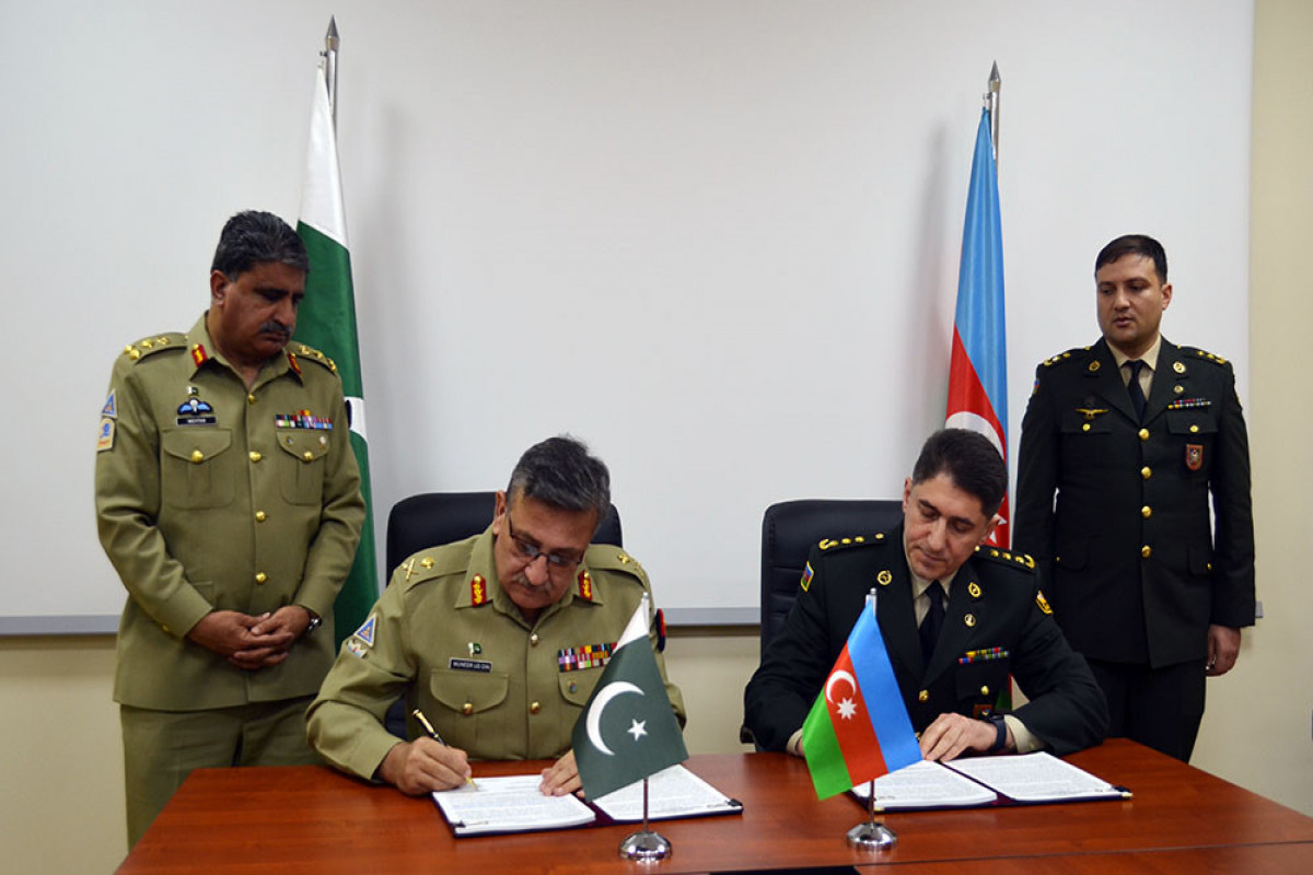 Azerbaijan and Pakistan mull state of military cooperation and ink final protocol
