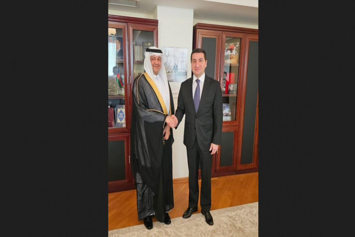Assistant to President meets with Saudi Arabian Ambassador to Azerbaijan