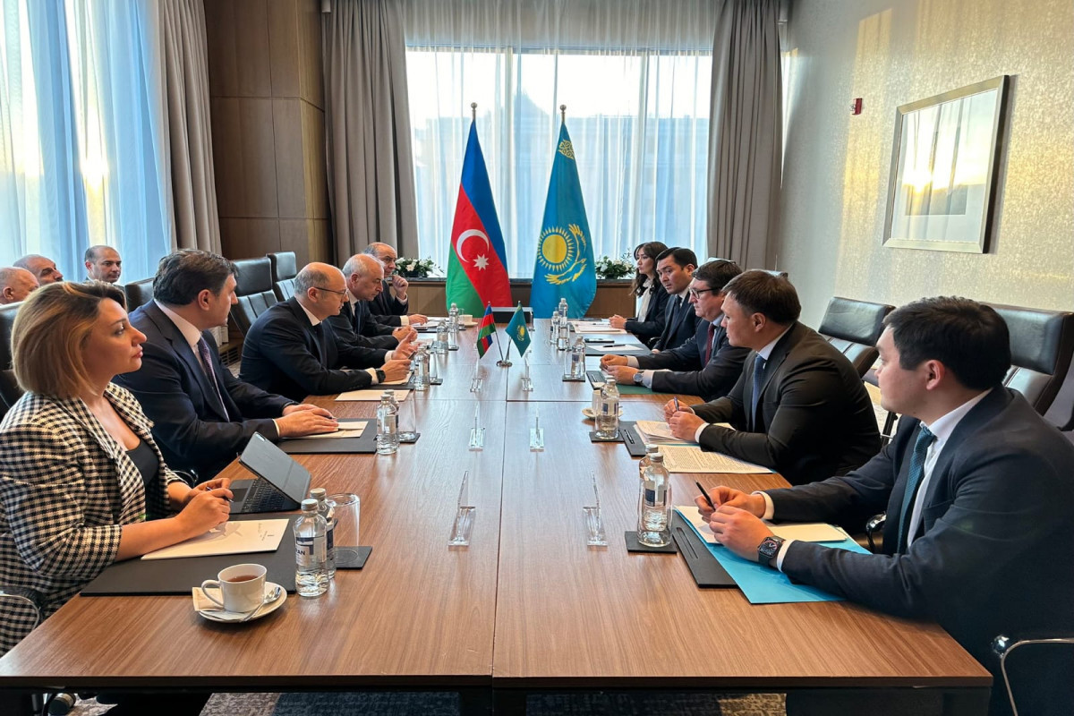 Azerbaijan, Kazakhistan discussed green energy export from Central Asia through Baku