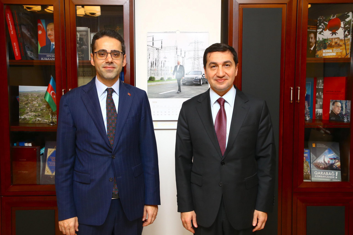 Assistant to Azerbaijani President discusses regional issues with Turkish Deputy FM