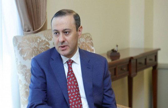 Secretary of Armenia's Security Council Armen Grigoryan