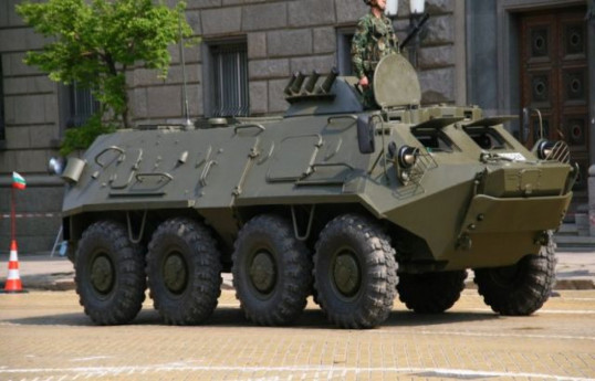 100 Bulgarian APCs depart for Ukraine