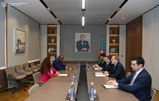 Azerbaijani FM met with Personal Representative of Congolese President