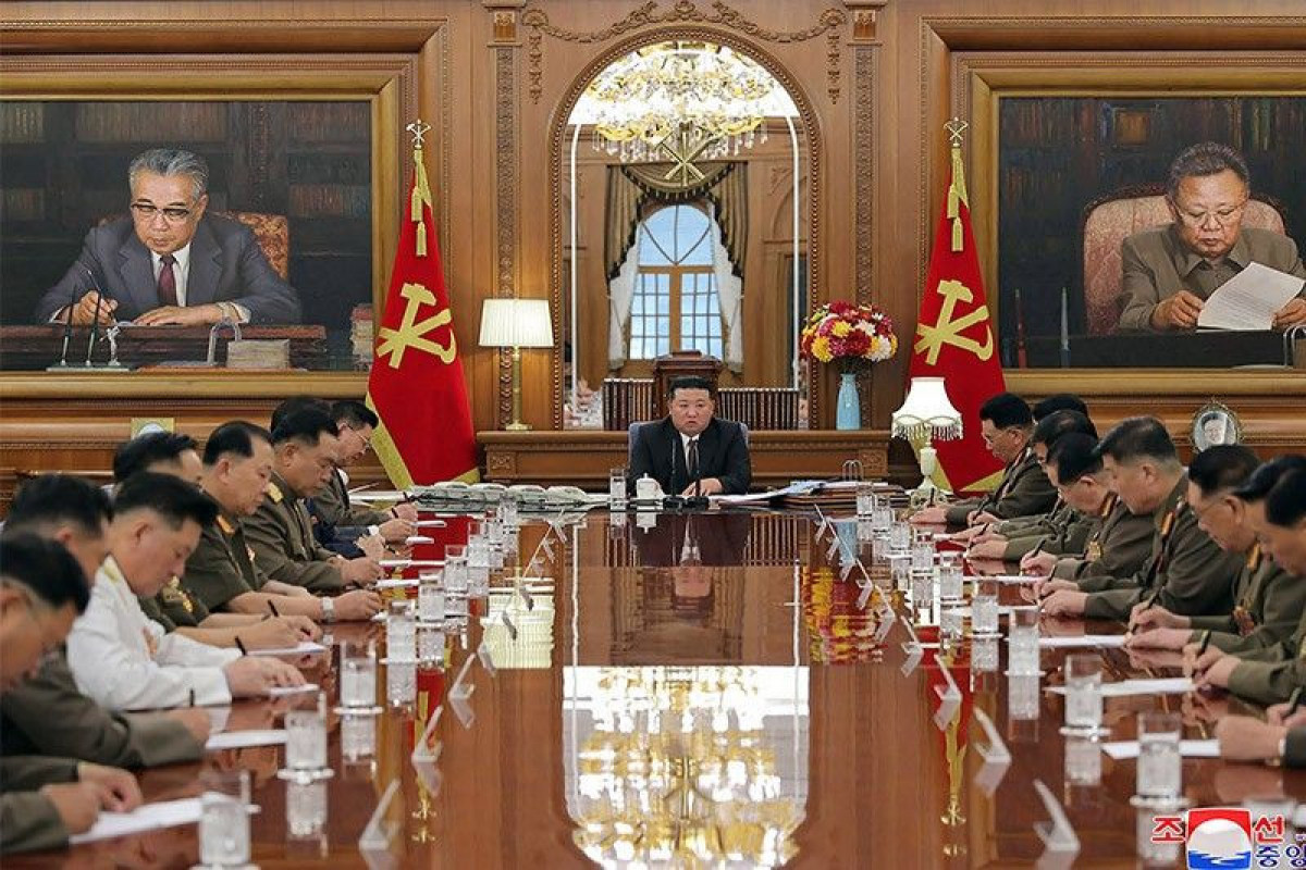 DPRK top leader urges ramping up actual-war drills, war preparations