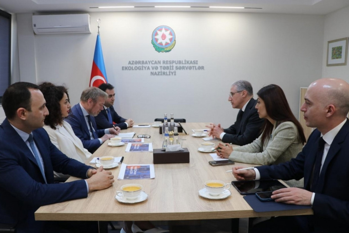 Azerbaijan’s Minister of Ecology, CEO of World Climate Foundation discuss preparatory process for COP29