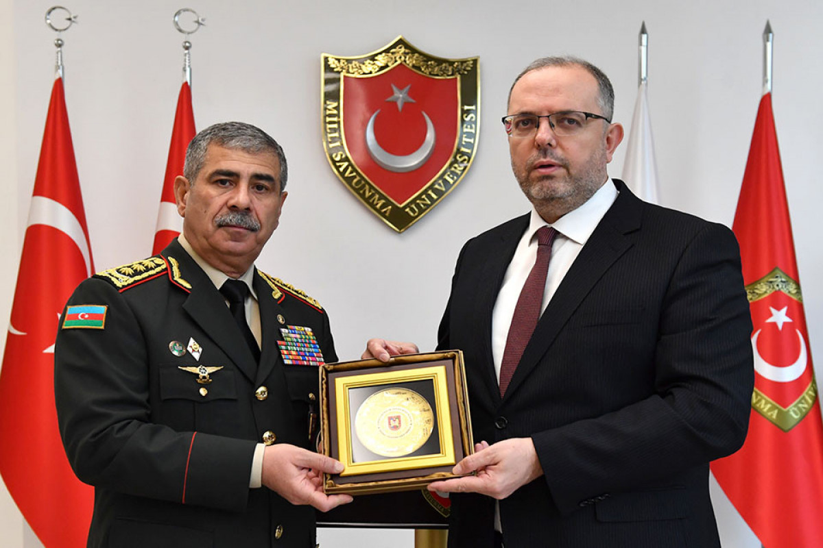 Azerbaijani MoD: Meeting with cadets studying in Türkiye was held-PHOTO 