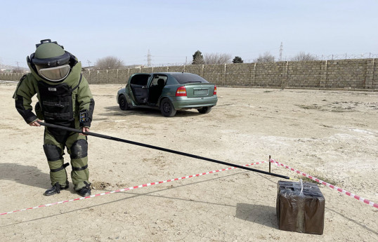 Engineering units in Azerbaijan Army conduct combat training classes -PHOTO 