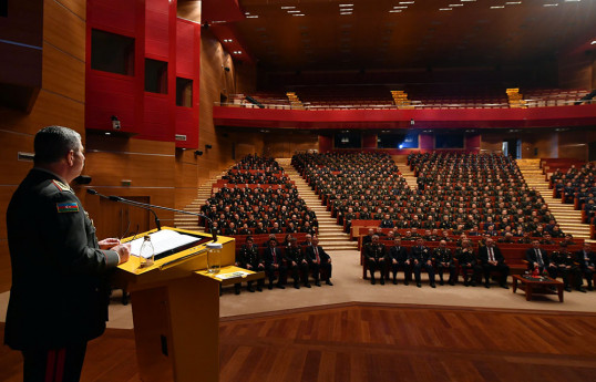 Azerbaijani MoD: Meeting with cadets studying in Türkiye was held-PHOTO 