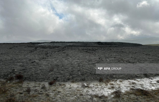 Mud volcano erupts in Azerbaijan's Shamakhi-PHOTO 