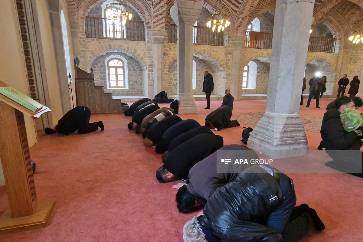 Participants of the international conference on Tackling Islamophobia visited the Upper Govhar Agha Mosque in Shusha-PHOTO -VIDEO 