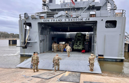 United States starts supplying equipment for port, aid delivery to Gaza