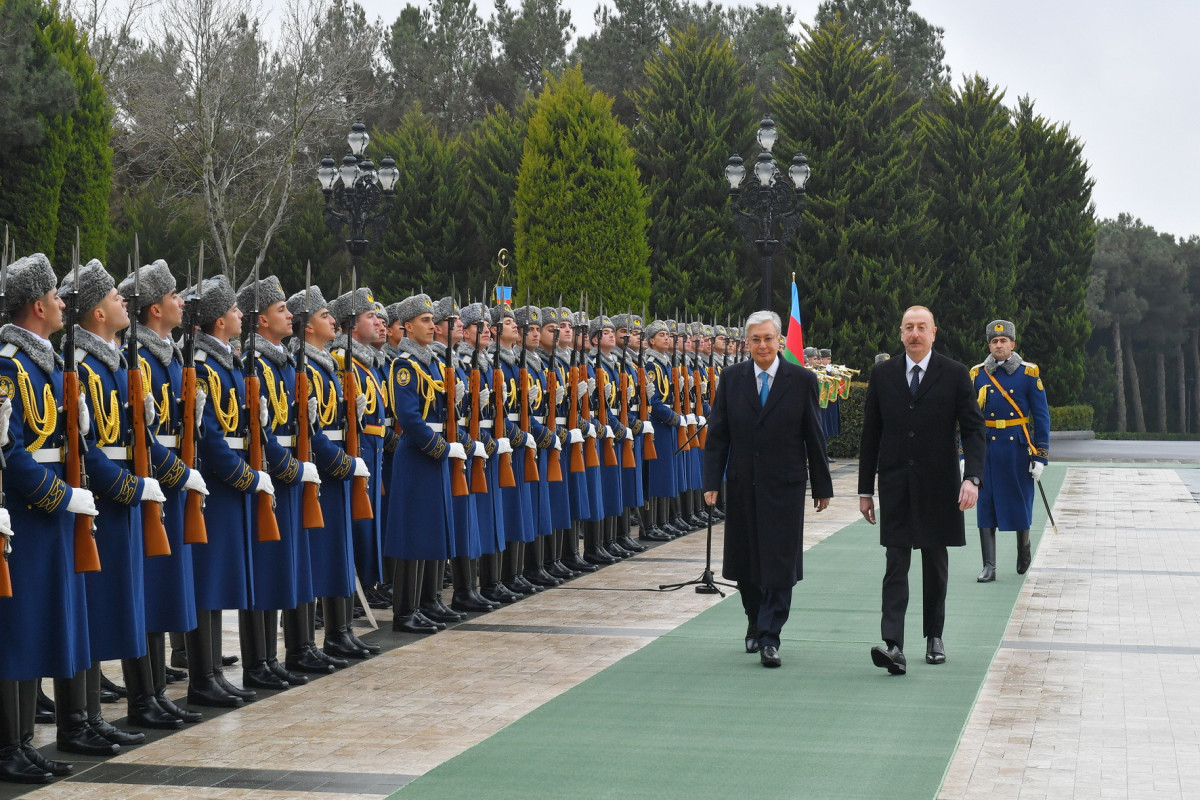 Official welcome ceremony was held for President of Kazakhstan Kassym-Jomart Tokayev