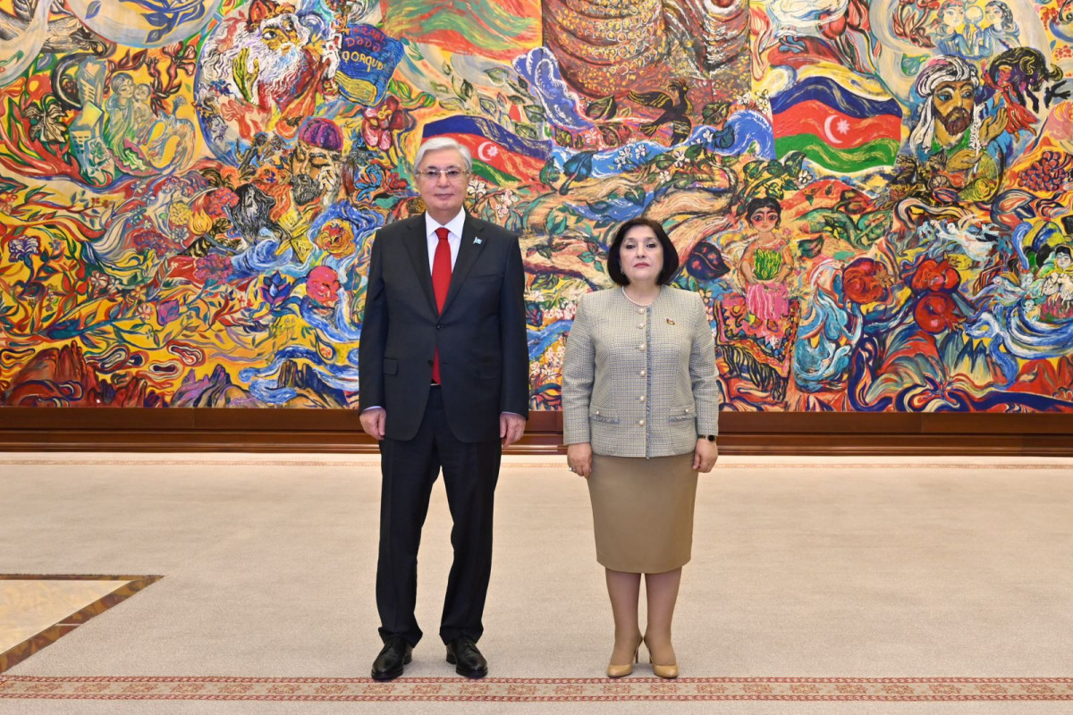 Kazakhstan President meets with Speaker of Azerbaijani Parliament-UPDATED 