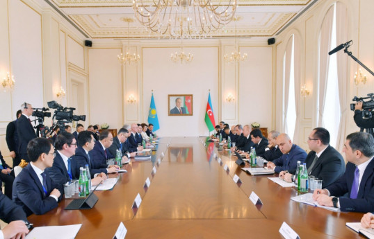 First meeting of Azerbaijan-Kazakhstan High-Level Intergovernmental Council was held-UPDATED-2 