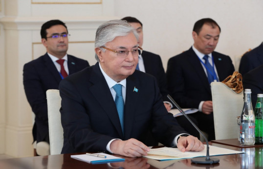 Kazakhstan’s President Kassym-Jomart Tokayev