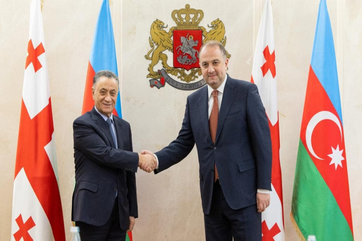 Secretary of Azerbaijan`s Security Council meets with Georgian Defence Minister