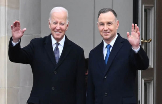 Joe Biden, U.S. President and Andrzej Duda, President of the Republic of Poland