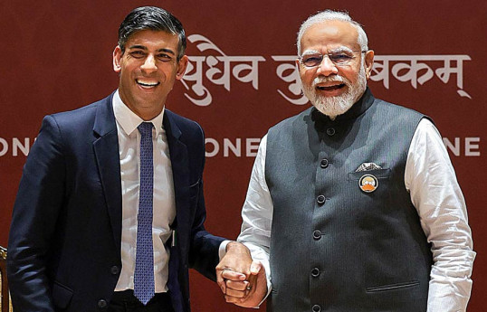 India, UK leaders reaffirm commitment to trade deal, India's Modi says