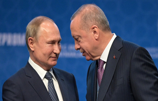 Vladimir Putin, Recep Tayyip Erdogan