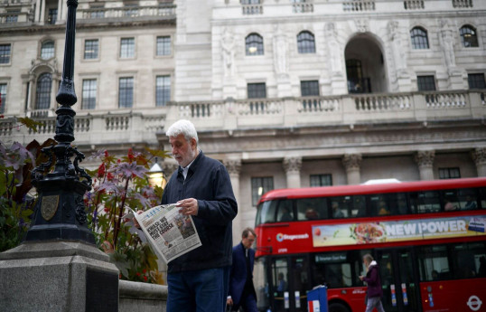 UK wage growth slowest since 2022, offering relief to Bank of England