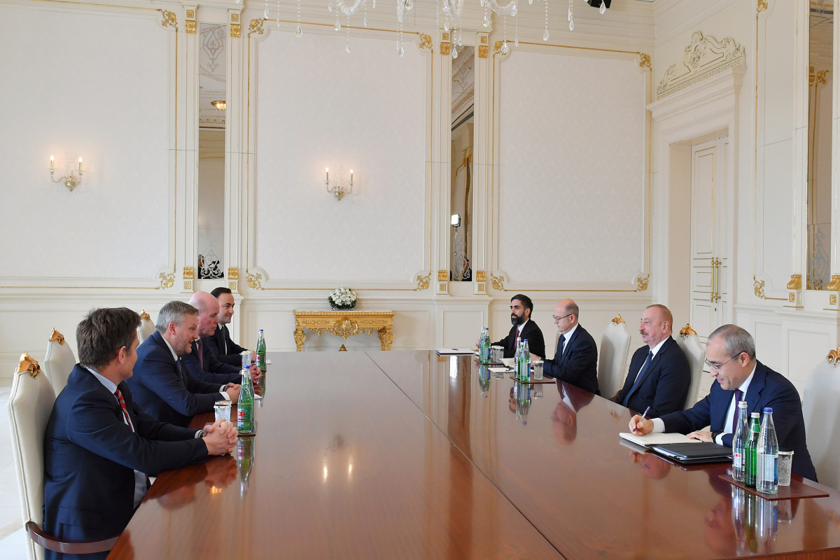 President Ilham Aliyev received newly appointed bp CEO-UPDATED 