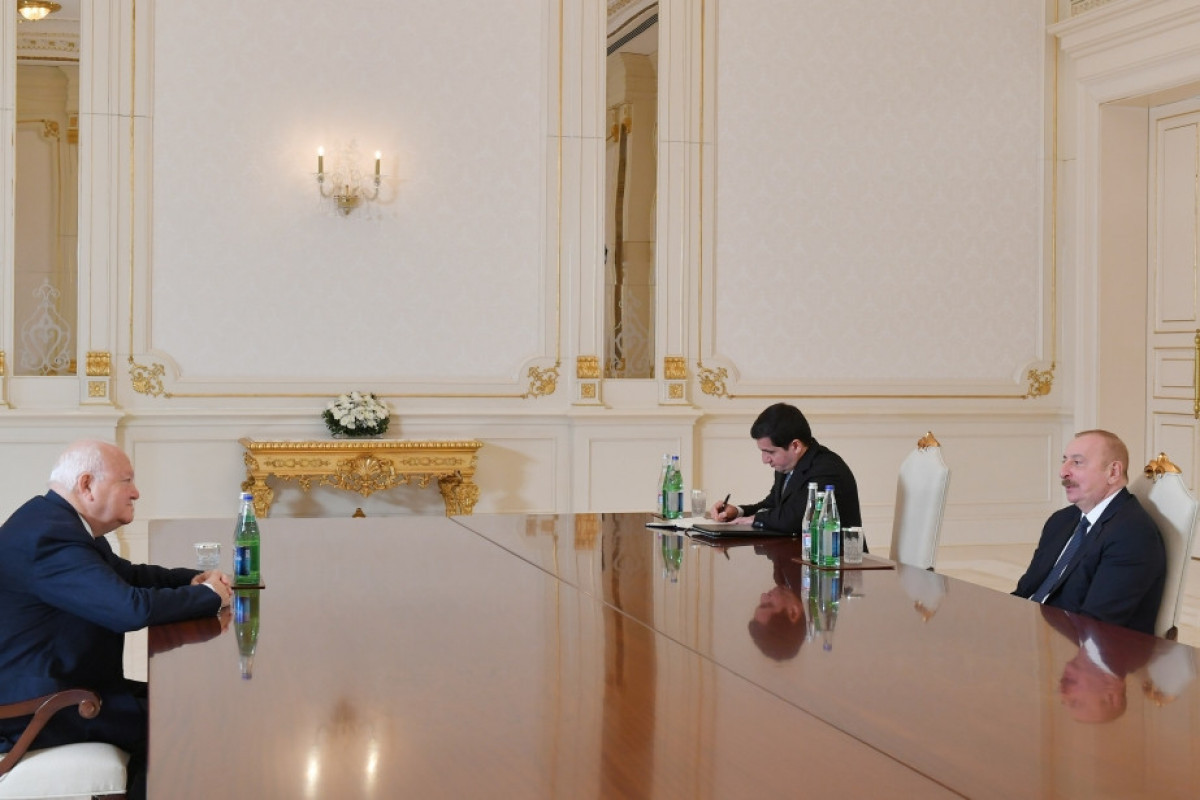 Azerbaijani President receives High Representative for UN Alliance of Civilizations-UPDATED 