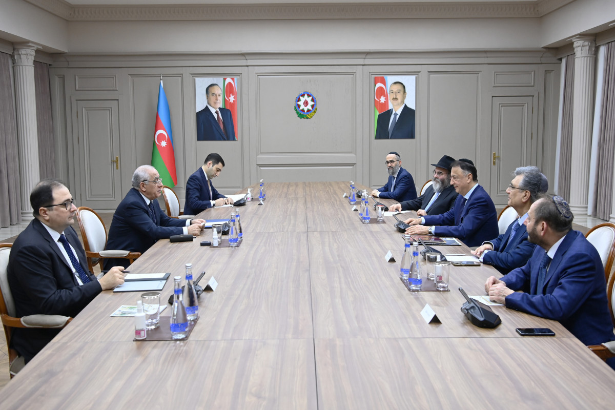 Azerbaijani Prime Minister meets with President of World Congress of Bukharan Jews