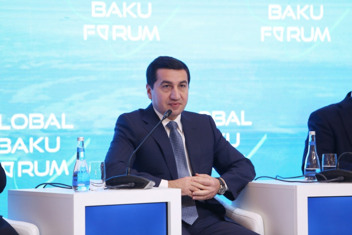 Assistant to the President of the Republic of Azerbaijan, Head of the Department of Foreign Policy Affairs of the Presidential Administration of the Republic of Azerbaijan Hikmat Hajiyev