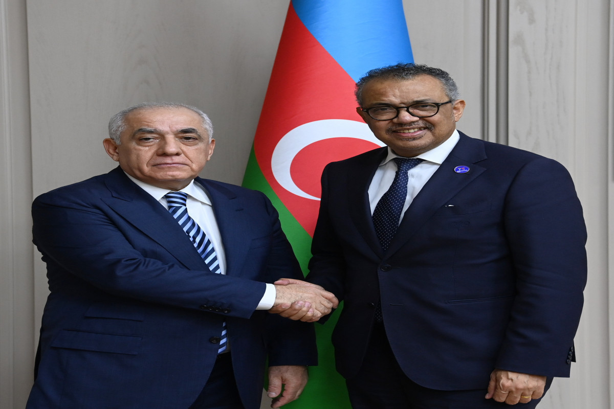Azerbaijani Prime Minister met with WHO Director-General