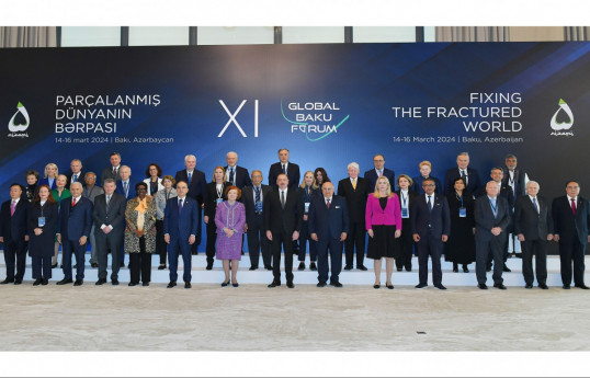 11th Global Baku Forum on “Fixing the Fractured World” kicked off, President Ilham Aliyev attended the opening ceremony of the Forum -UPDATED 