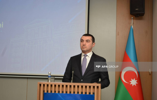 Aykhan Hajizada, Spokesperson of the Ministry of Foreign Affairs of Azerbaijan