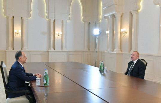 Azerbaijani President meets with his Albanian counterpart -UPDATED 