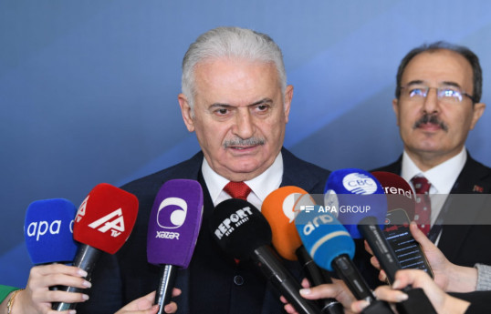 Binali Yıldırım, the Chairman of Council of Elders of the Organization of Turkic States