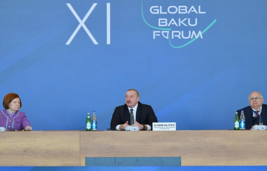 President of Azerbaijan: It's clear that all the weapons Armenia used against us were given to them free of charge