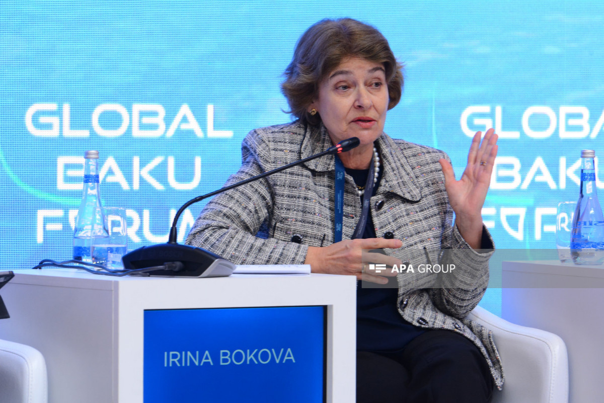 Irina Bokova, the former Director-General of UNESCO, Patron of the International Science Council, Chairwoman of the Council of University for Peace (UPEACE)