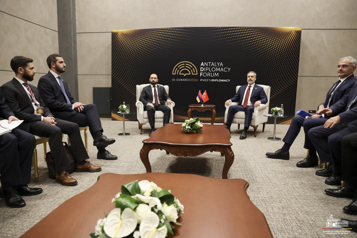 Armenian FM unveils issues discussed during meeting with his Turkish counterpart