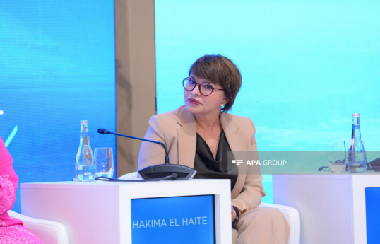 Hakima El Haite, president of "Liberal International", Special Envoy of the Kingdom of Morocco on Climate Change in 2015-2017