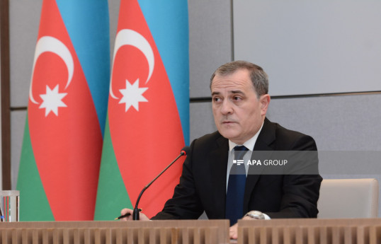  Azerbaijan's Foreign Minister Jeyhun Bayramov