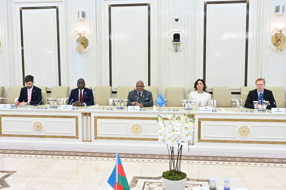 Speaker of Azerbaijani Parliament receives President of 78th Session of UN General Assembly