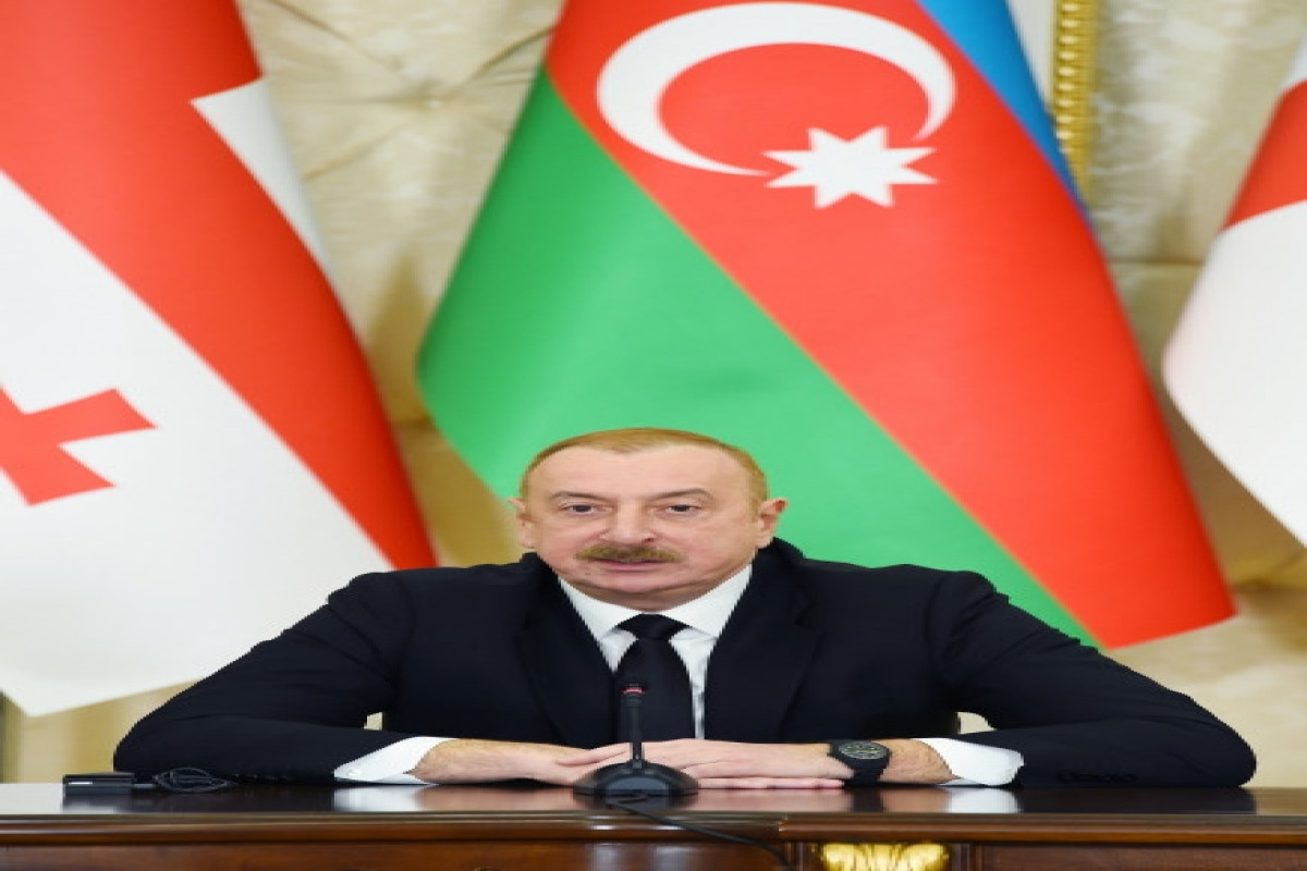President Ilham Aliyev and Prime Minister Irakli Kobakhidze made press statements-UPDATED-1 