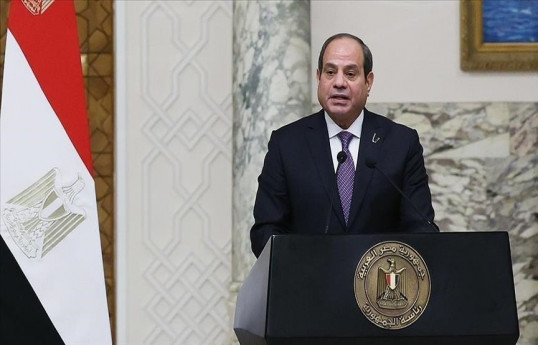 Egypt's president reaffirms endeavors to reach ceasefire in Gaza