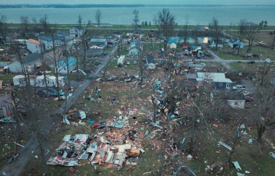 Three dead after tornadoes sweep across Ohio and Indiana