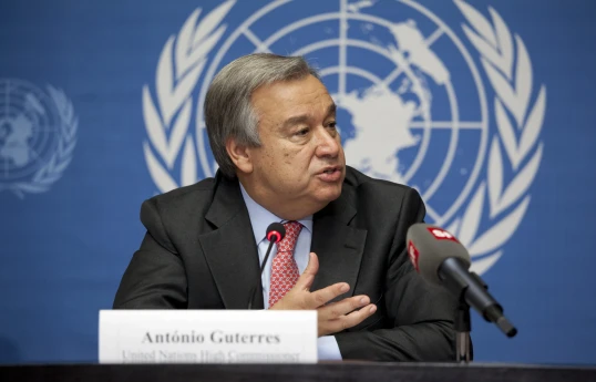 UN Secretary General Antonio Guterres