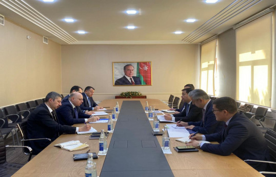 Azerbaijani Deputy FM meets with his Uzbek counterpart -PHOTO 